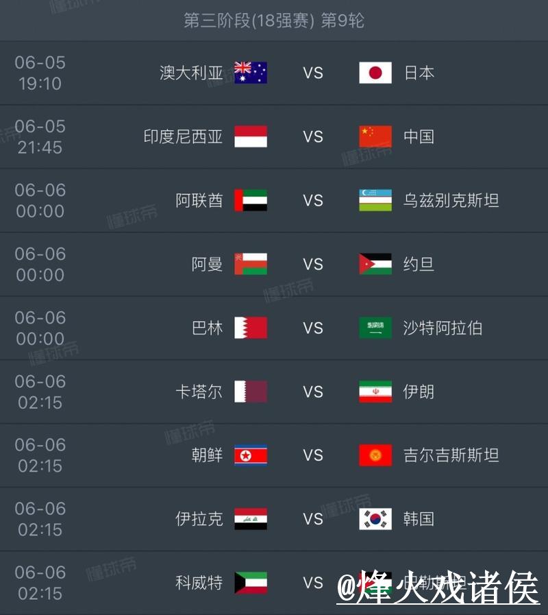 2026世界杯直播时间表完整指南